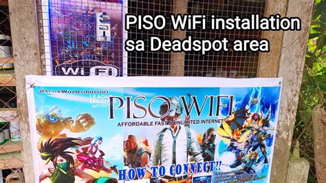Now Available! Deadspot No More sa PRB Piso Wifi, Antenna.